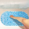 Relaxdays Stone Effect Bath Mat 68 x 35.5 cm Washable