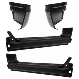 1967-1972 Chevy C/K Pickup Truck Factory Outer Rocker Panel & Cab Corner Kit
