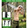Beviliu Portable Camping Shower with 3 Gallon Food Grade Jug,