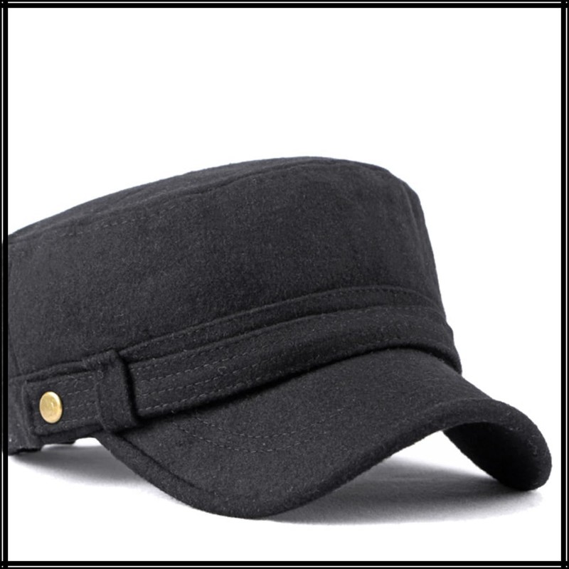White Fang CZ136 Military Hat, Work Cap, Stylish, Stylish, Simple,