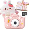 Popoma Kids Camera, 64 GB, Toy Camera with SD Card,