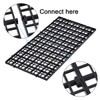 WEAVERBIRD 2 Pcs Aquarium Divider Tray Plastic Grid Divider Tray
