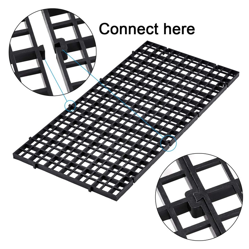 WEAVERBIRD 2 Pcs Aquarium Divider Tray Plastic Grid Divider Tray