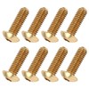 50Pcs Hex Socket Screws Half Round Head Pure Copper Hardware