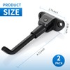 Yungeln Electric Scooter Kickstand,Aluminum Scooter Kickstand Parking Stand Compatible with