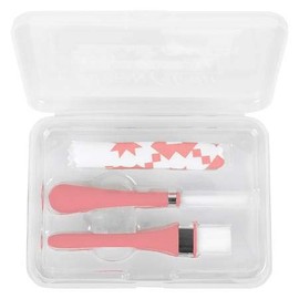 Oh sew Clean lint Brush and Cloth Pink