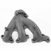 A-Premium Rear Engine Exhaust Manifold Kit W/Gasket & Studs &