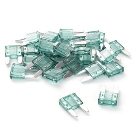 (25Pcs) 1 Amp Mini Car Fuses, 1A Automotive Fuses, Blade Fuse for Car/RV/Truck/SUV/Motorcycle/Boat