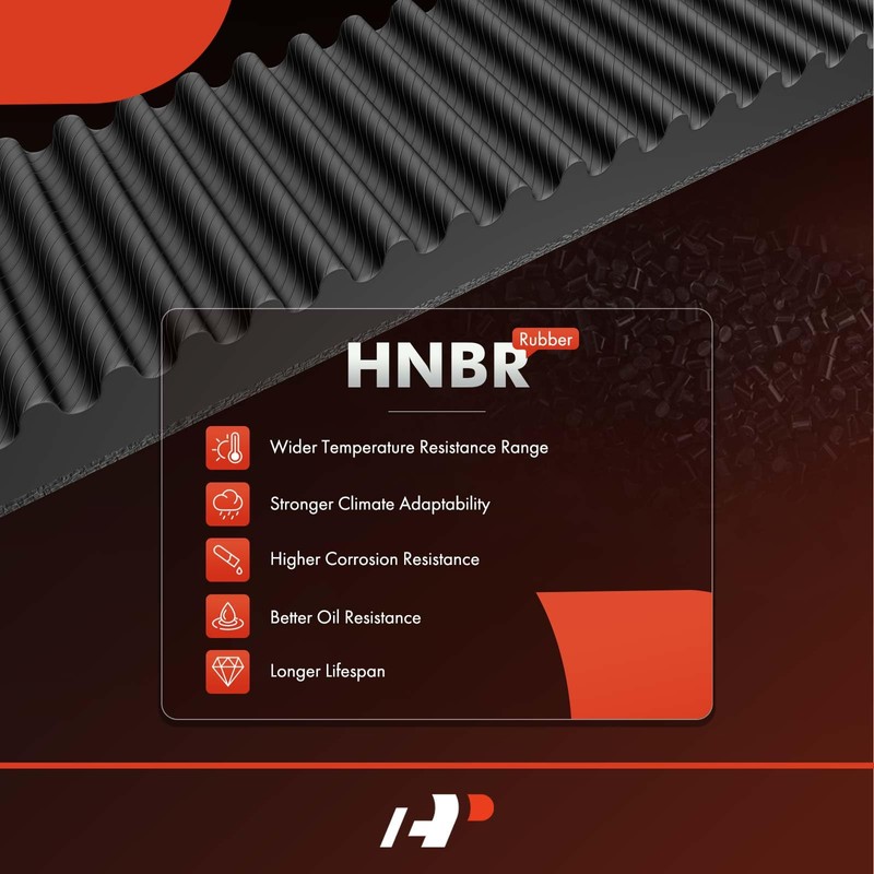 A-Premium Engine Timing Belt Compatible with Mazda Protege 1995 1996