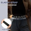 TOURZOO No Show Invisible Belt for Women/Men Elastic Web Strap