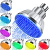 Alcachofa de ducha LED que cambia de color, Cabezal de