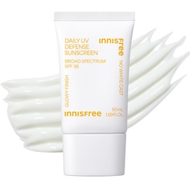 Innisfree Daily UV Defense SPF 36 – Korean Face Sunscreen, Invisible Finish, Broad Spectrum, No White Cast, Lightweight, Hydrating