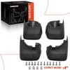 A-Premium Set of 4PCS Mud Flaps Splash Guards Mudflaps Mudguards