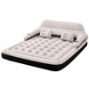 DIMAR GARDEN Queen Size Air Mattress with Headboard and Pillows,