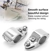 2pcs Stainless Steel Boat Marine Hinged Upper Jaw Slide Hardware