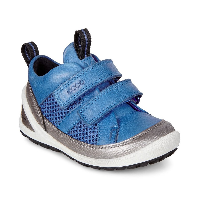ECCO Boy's Biom LITE Infants Walking Baby Shoes, Blue (Silver