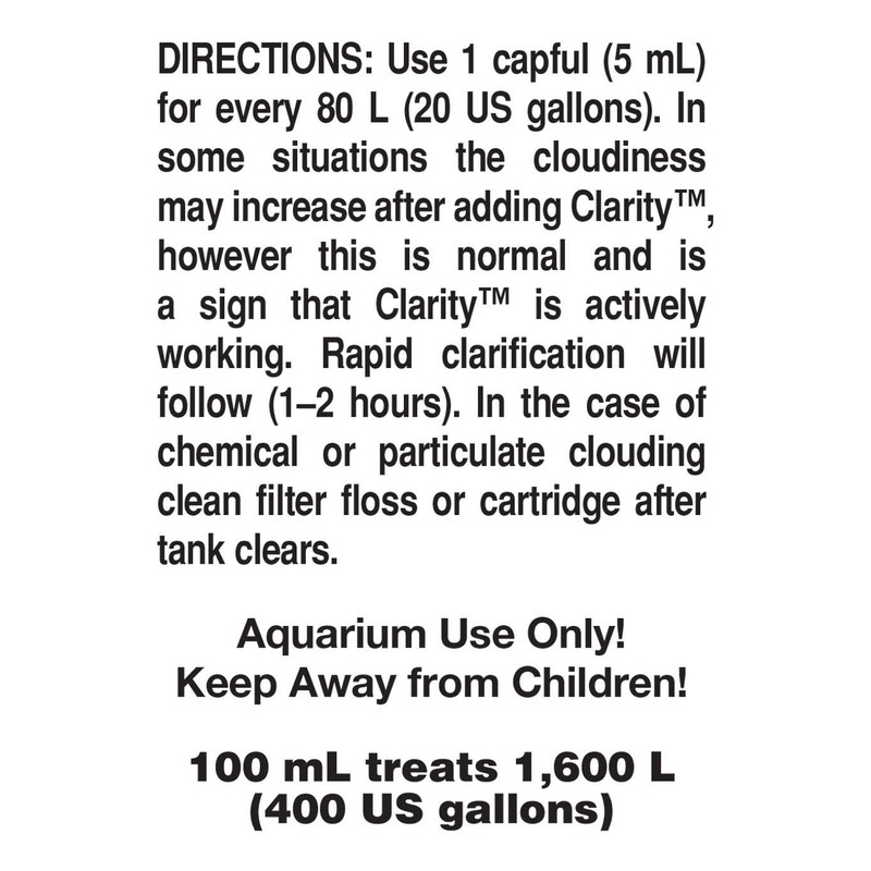 Seachem Clarity Water Clarifier