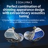CCA LYRA Extra Bass Dynamic Diver HiFi in-ear Headphones/Earphones/Earbuds, Detachable