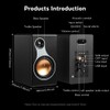 AIYIMA S500 4 Inch Active Bookshelf Speaker Bluetooth 5.0 HiFi