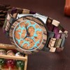 Tiong Wooden Men Watches, Natural Handmade Wood Watch Dotor Who