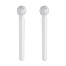 eMagTech 2pcs 10mm Sphere Head Diamond Mounted Points 60 Grit 6mm Shank for Marble Stone Carving