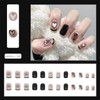 NIUANIUA Nail Tip, Short, False Nails, Cute, Round Tip, Fashion,
