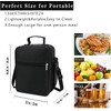 ZM-YOUTOO Lunch Box for Men - Reusable Lunch Bag Men