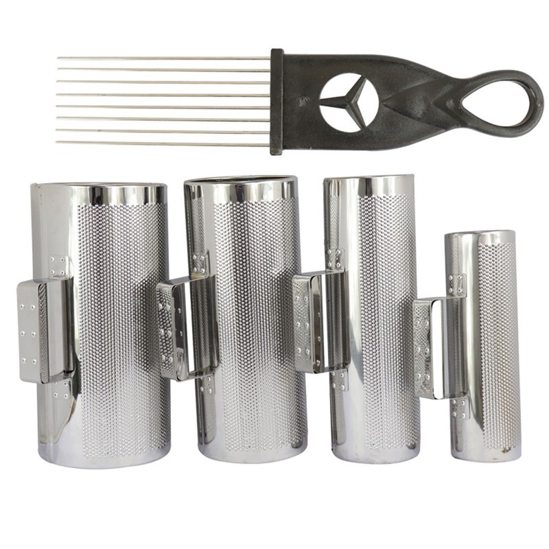 Metal Guiro Musical Instrument with Scraper Hand Percussion Guiro Shaker