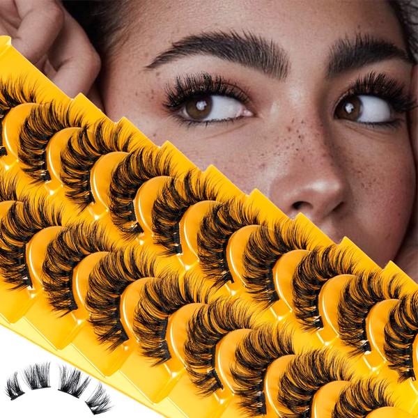 LANKIZ DIY Eyelash Extensions, Cluster Lashes, Individual Eyelash Extensions, 110 Clusters, Soft and Lightweight 10-20 mm Mix Resuale Wide Band Cluster Lashes for Home Use (Natural)