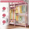 Raybee Clothes Rack Loads 780LBS, Clothes Rack for Hanging Clothes,