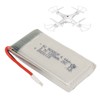 3.7V 1200mAh Lithium Battery for X5SW Quadcopter 903052P 25C RC