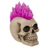 Money Box in Skull Design (Skull with Mohawk Neon Pink)