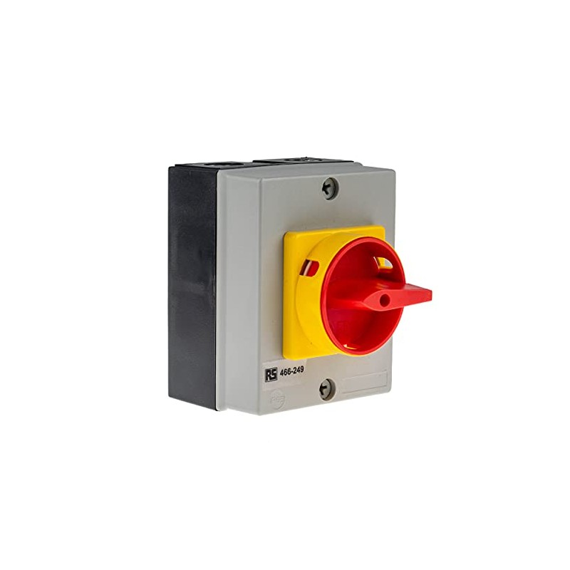 RS Pro 466249 4 Pole DIN Rail Panel Mount Non-Fused