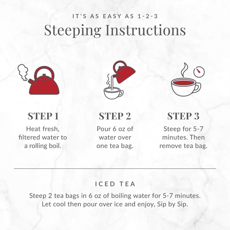 The Republic of Tea – Organic Double Red Rooibos, Naturally