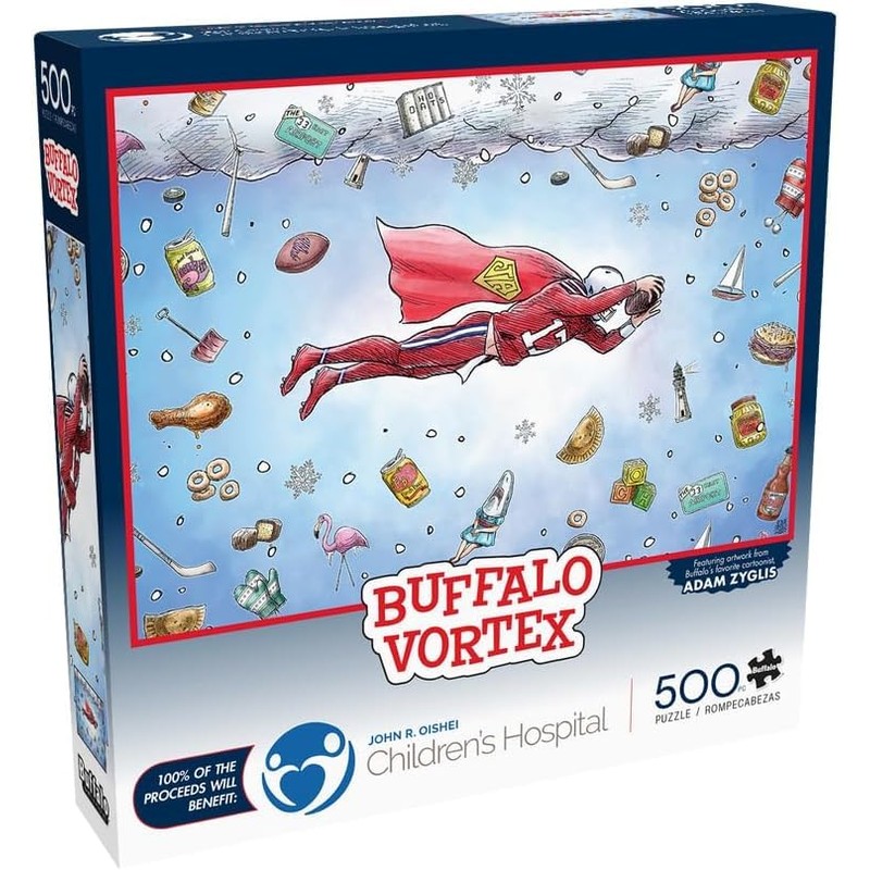 Buffalo Games – Buffalo Vortex - 500 Piece Winter Jigsaw