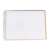 RAYHER 8160900 Spiral Bound Scrapbook with Hardcover, Blank Page Album,