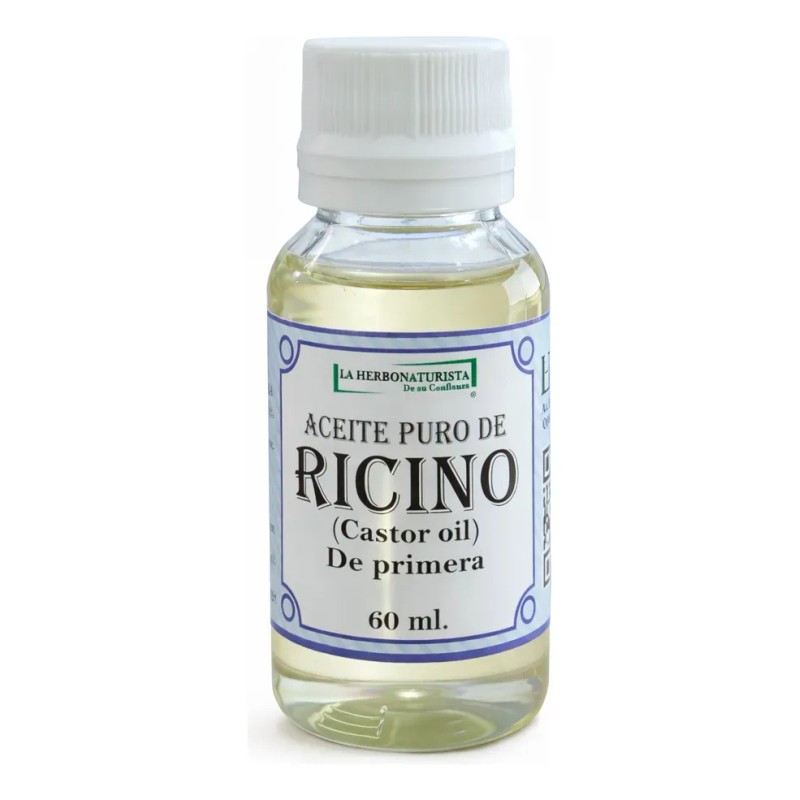 Aceite De Ricino Puro 60ml Castor Oil Natural Cabello Pestañ
