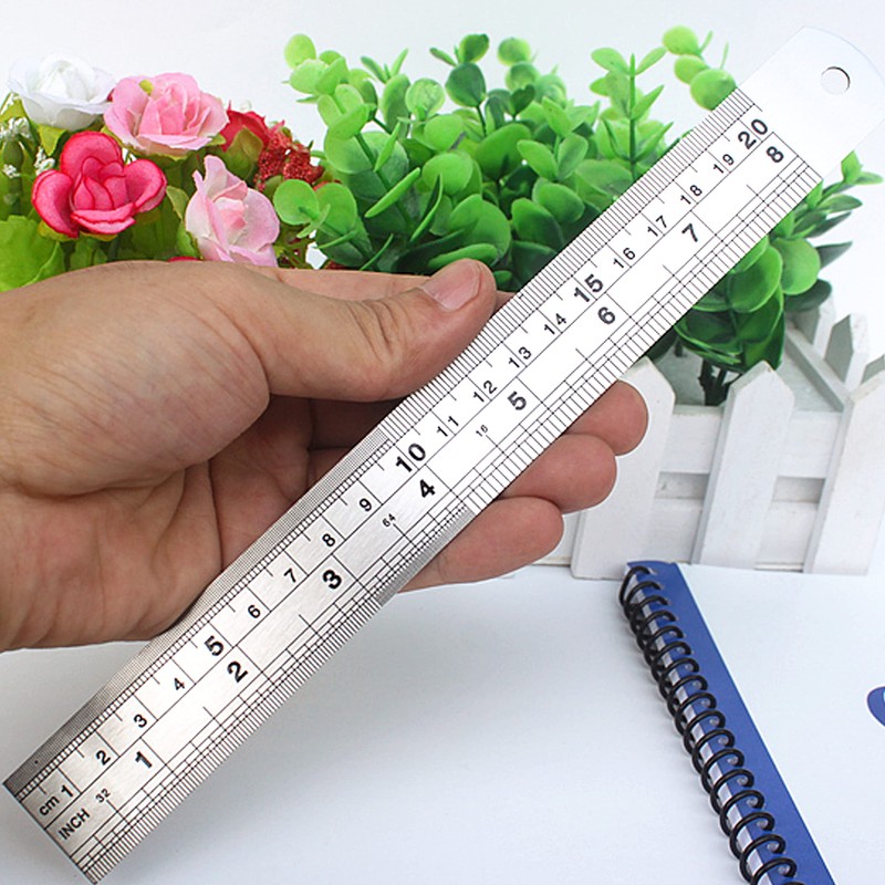 KEWAYO Metal Ruler Set, Machinist Ruler Kit，Straight Edge Measuring Tool,