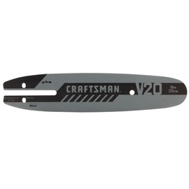 CRAFTSMAN Chainsaw Bar, 8-Inch, Replacement Bar for CMCCSP20, CMCPS630 Series Pole Chainsaw, 0.043 Inch Gauge, 3/8 Inch Pitch (CMZCSB8)