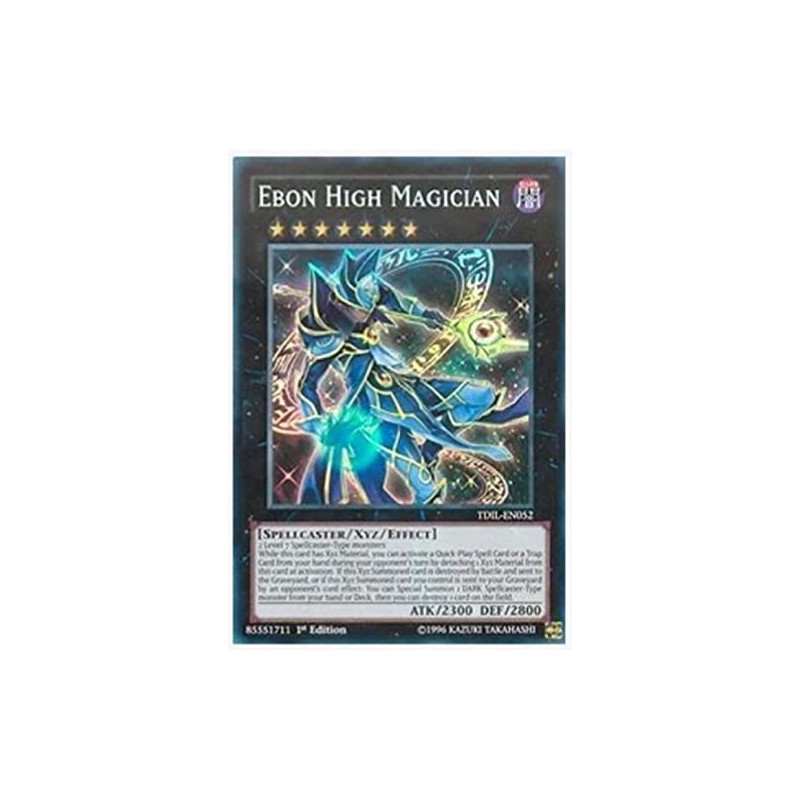 yugioh - Ebon High Magician TDIL-EN052 1st Edition Super Rare