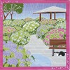 Yamako 88590 Tama's Walk, pequeño Furoshiki, hortensia, 50 x 5