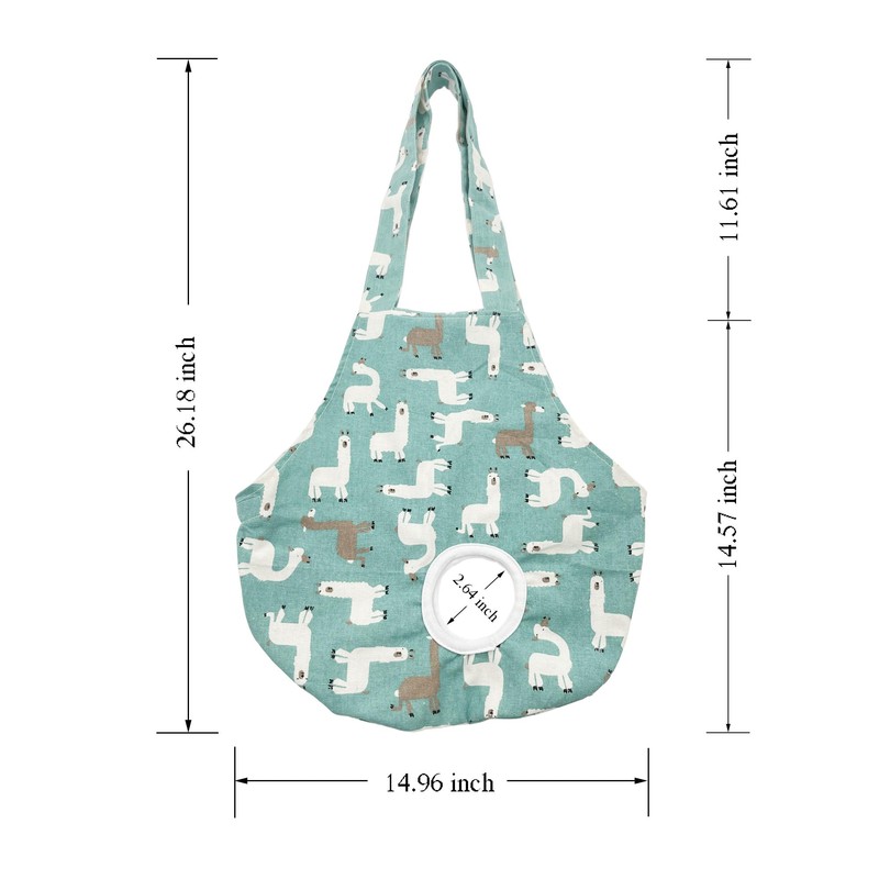 Chicken Holder Bag, Large Poultry Carrier Sling with Poop Collection