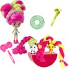 Candylocks Kiwi Kimmi Hair Toy Doll and 2 Animals