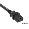 CableLeader 15ft IEC-320 C13 to C14 Heavy-Duty Power Extension Cord