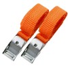 XL Perform Tool 40 cm Orange Cargo Strap with Metal