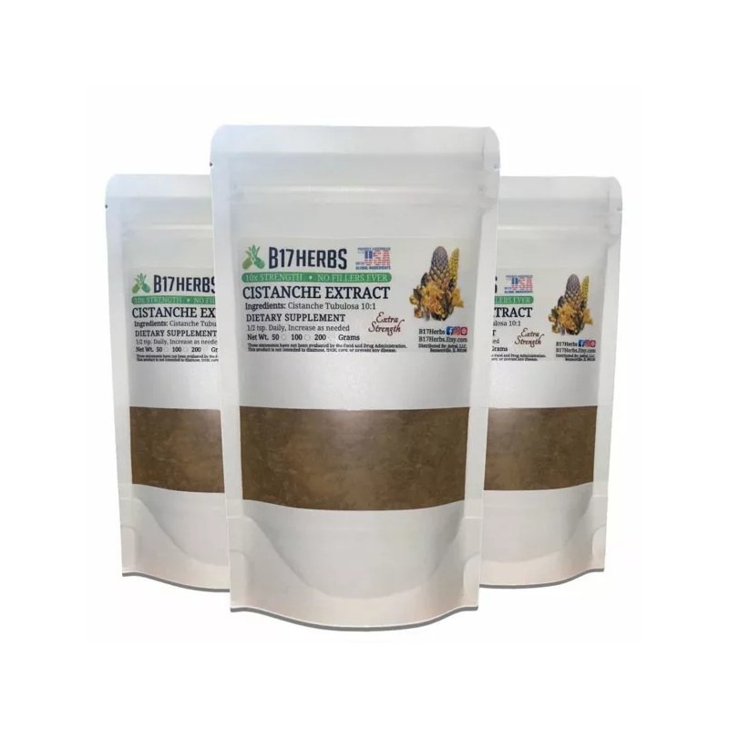 B17 Herbs Cistanche Tubulosa Extract 10:1 Powder - All Natural