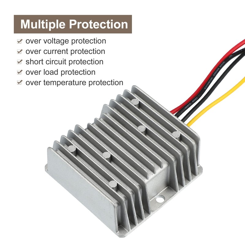 X AUTOHAUX 48V to 12V 10A Reducer Automatic Buck Boost