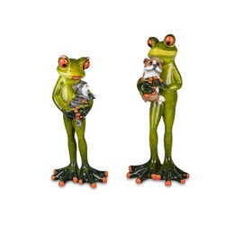 formano Beautiful pair of frogs with pets, animal lovers, frog house