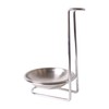 GoldNJade 304 Stainless Steel Single Ladle Holder Vertical Spoon Rest