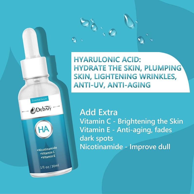 DEBAIY Hyaluronic Acid Essential Serum w/ Vitamin C - 1